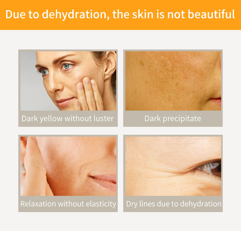 VC Facial Mask ZOZU Vitamin C Hydrating Moisturizing and Nourishing  foreign trade skincare products live wholesale