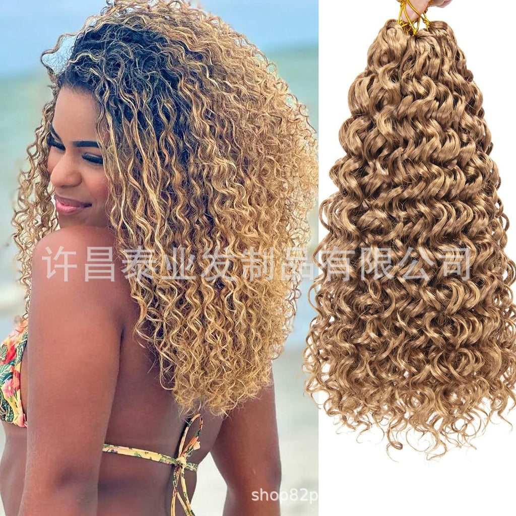 European and American Foreign Trade Cross-Border Wig African Curl Dreadlocks Crochet Hair GoGo Curl Crochet Hair Wig