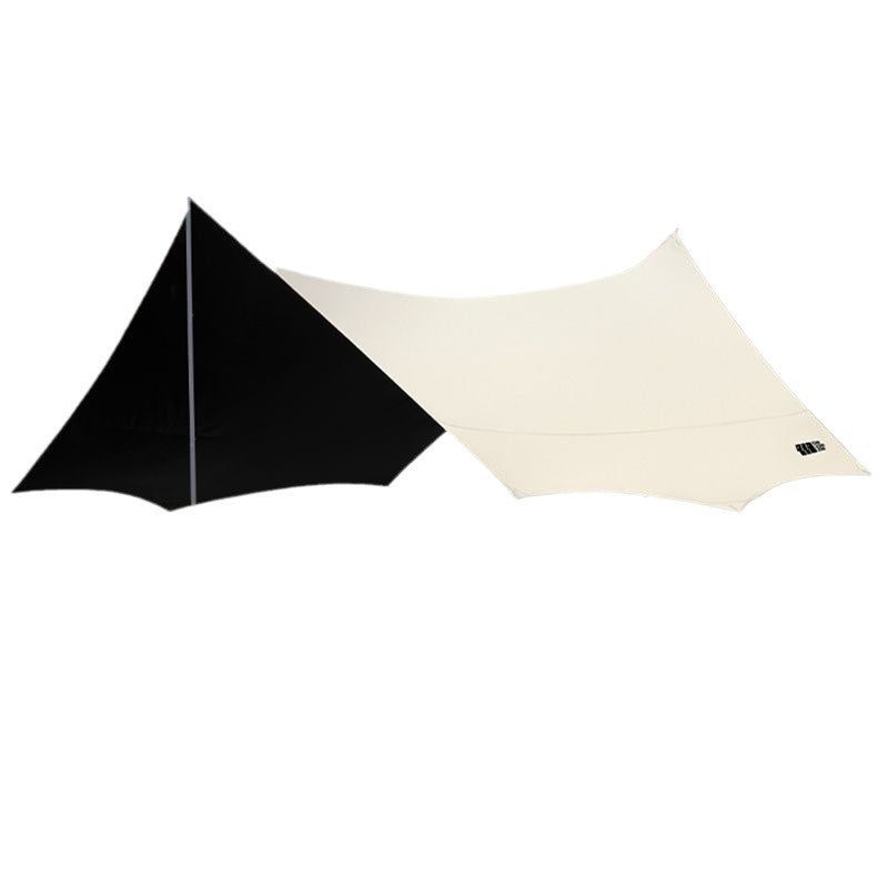 Camping Vinyl Canopy Tent Outdoor Butterfly Large Tarp Camping Gear Rainproof Sunshade Shelter