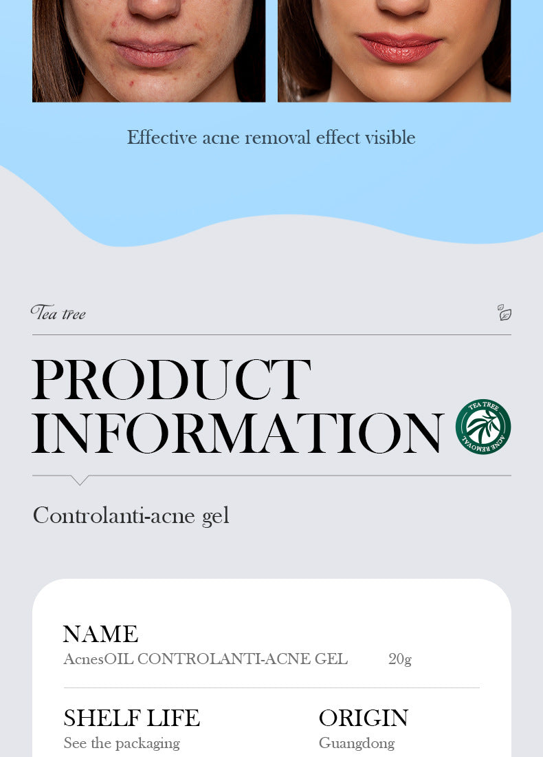 Full English Tea Tree Skincare Set SADOER Cleansing, moisturizing, hydrating five-piece set for  foreign trade wholesale