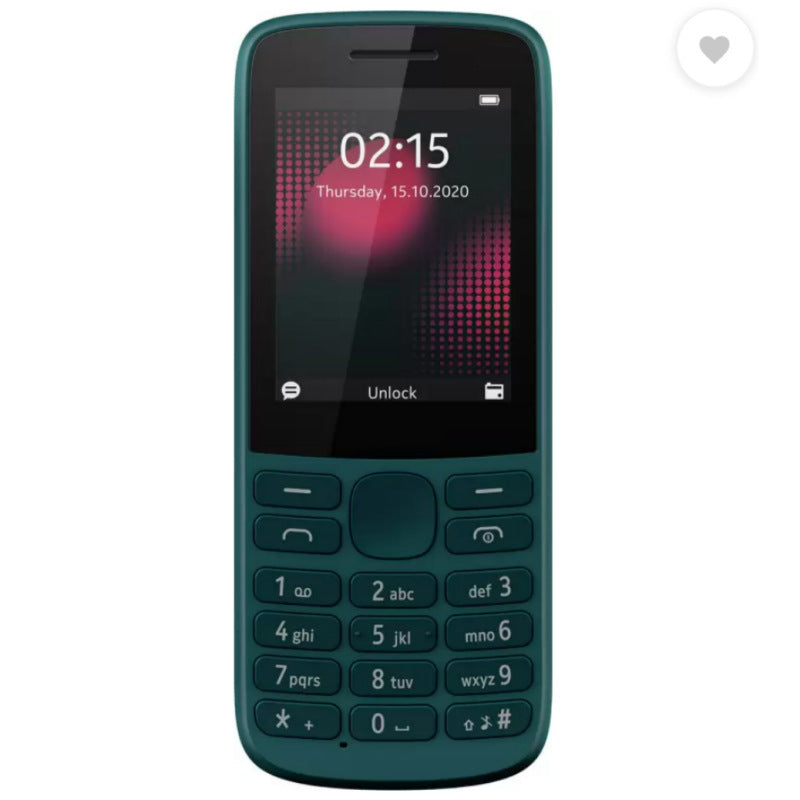 2020Mobile Phone215Elderly-friendly Phone Straight Blade Machine4G Universal Compatible Student Backup Feature Phone with Straight Keypad