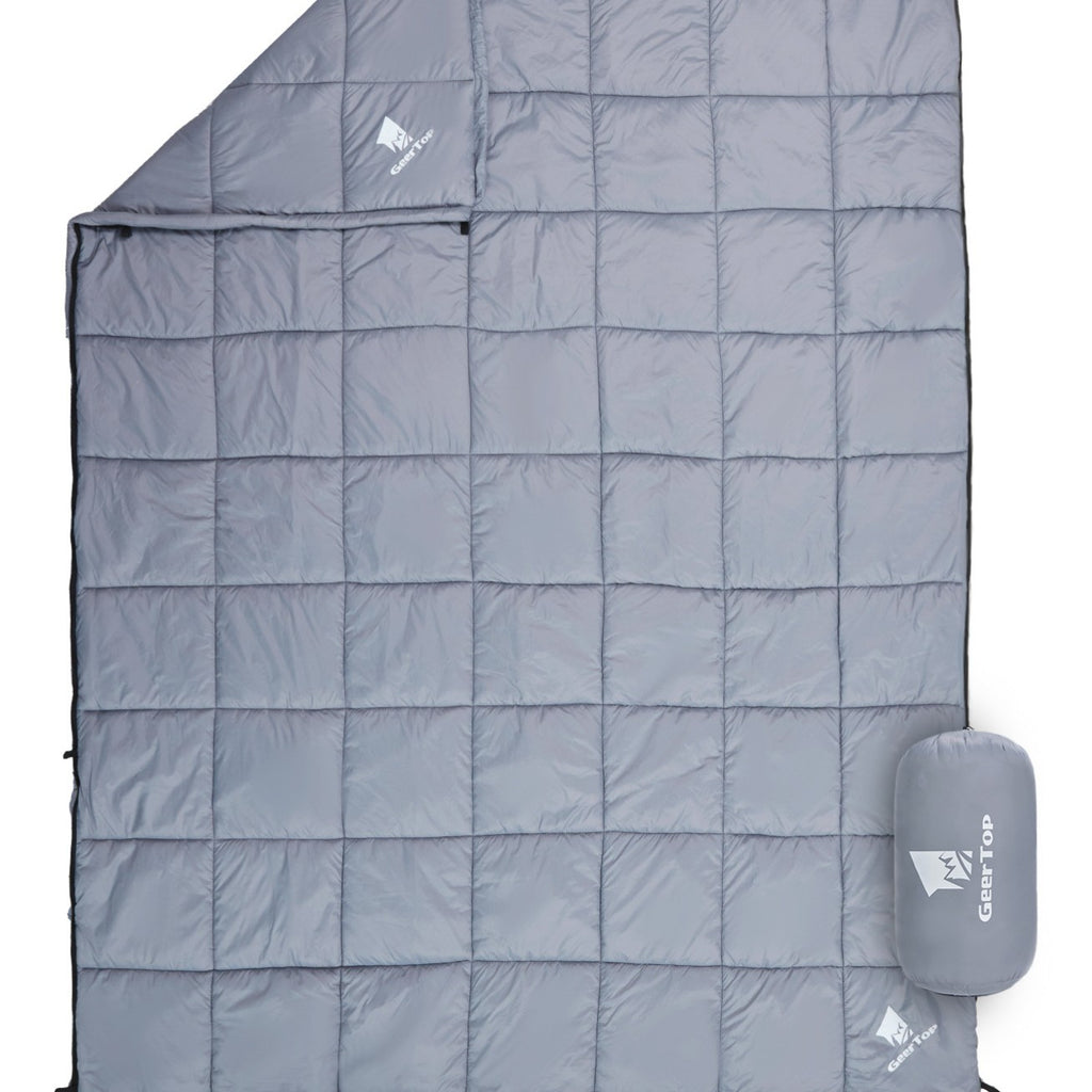 Adult Camping Sleeping Bag Blanket Winter Camping Travel Down Quilt Home Ultra-light Nap Warm Blanket