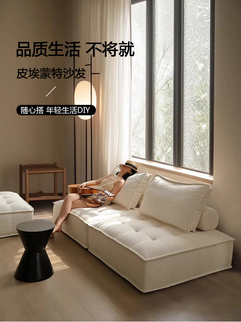 Exclusive for  Piedmont Sofa Naiya High-Molecular Compression Sofa Art Vacuum Boneless Compression Sofa Shipping and tax not included