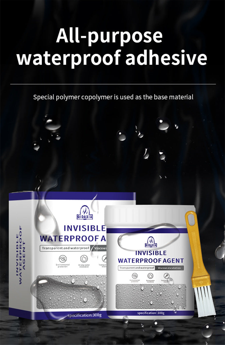 Nano Coating Roof Waterproof Glue Liquid Transparent Wall Water Infiltration Moisture Proof Toilet Transparent Waterproof Coating