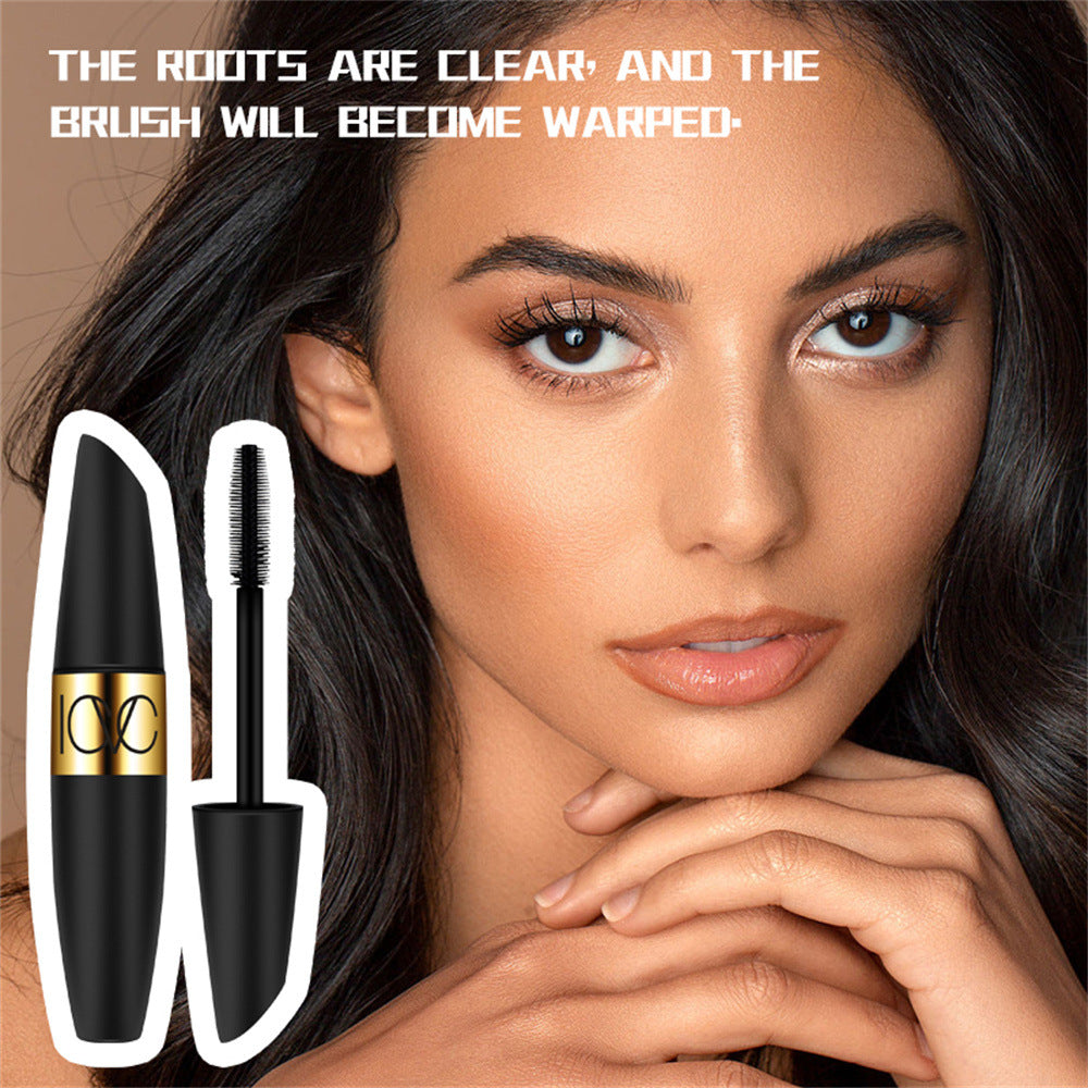 ICVC#1106Mascara curls, lengthens, thickens, smudge-proof, black, dense lashes