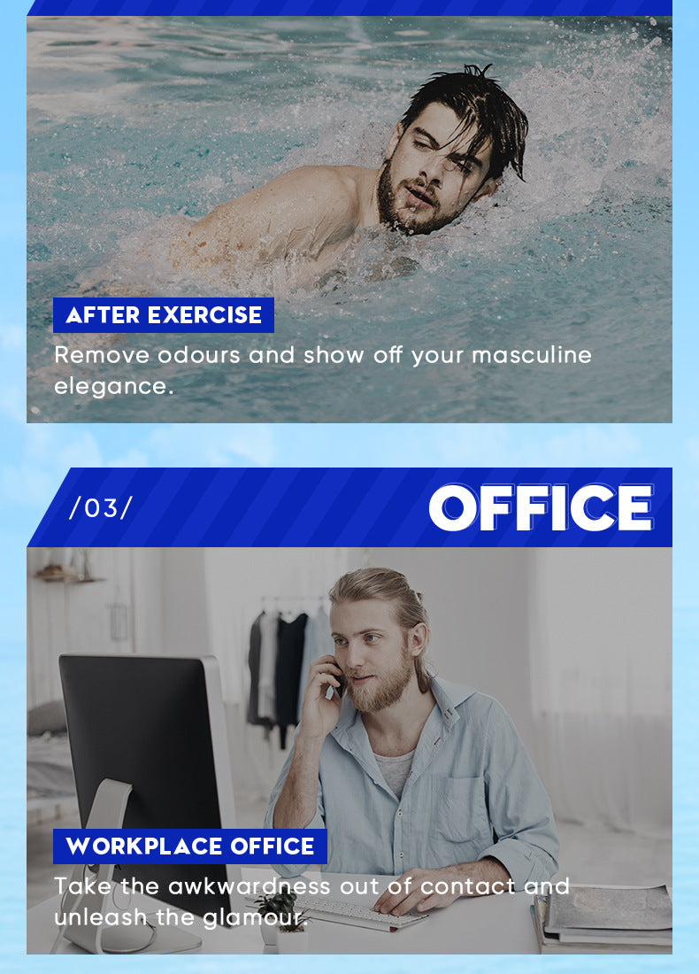 Full English Men's Antiperspirant SADOER Antiperspirant Dry Portable Fragrance Roll-On Deodorant  Wholesale