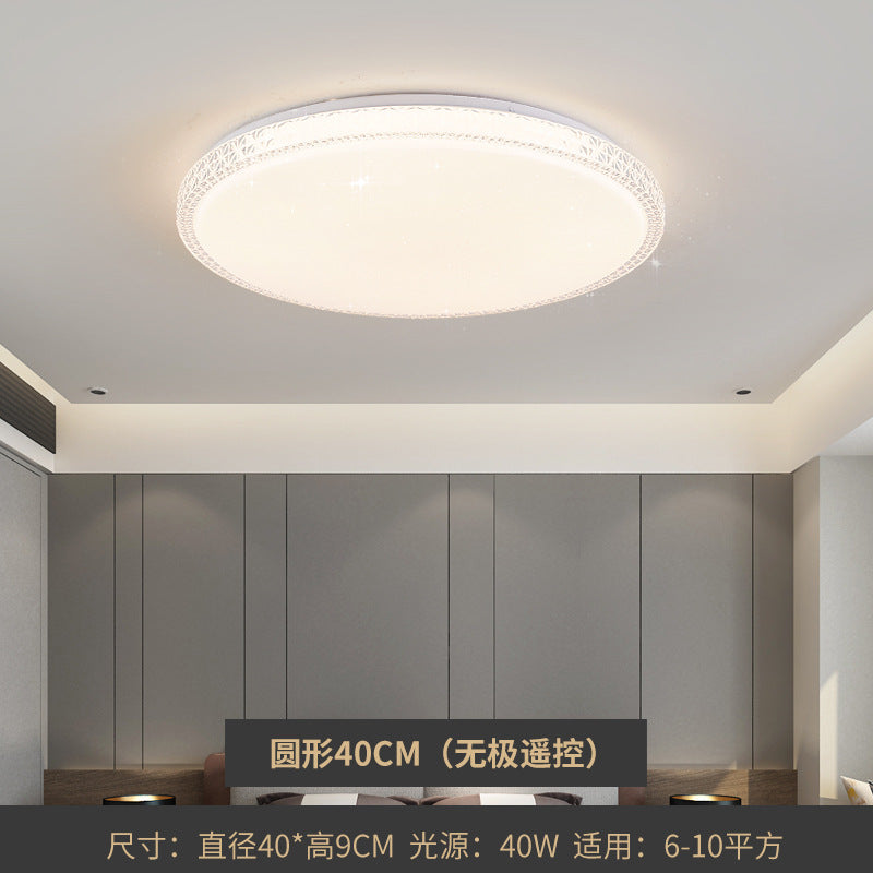 2025New led Ceiling Lamp Living Room Large Lamp Fashion Lighting Simple Modern Light Luxury Imitation Crystal Bedroom Lamp