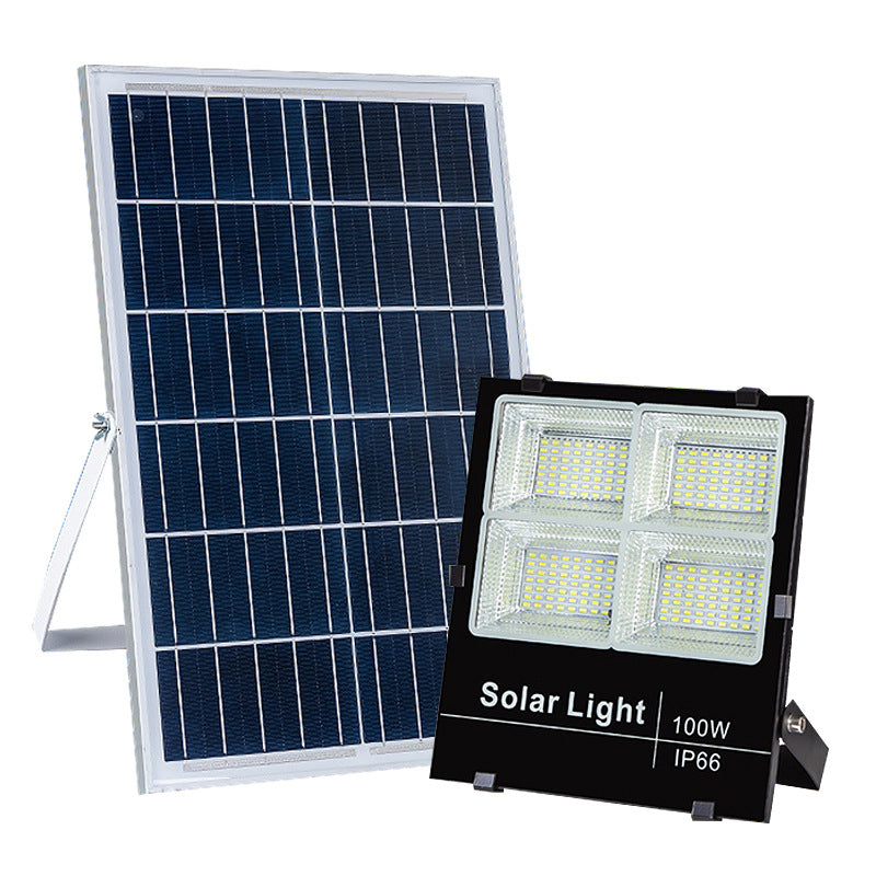 Wholesale Super Bright Waterproof Aluminum LED Solar Floodlights IP67 Rating Outdoor Courtyard Street Lights for Garden