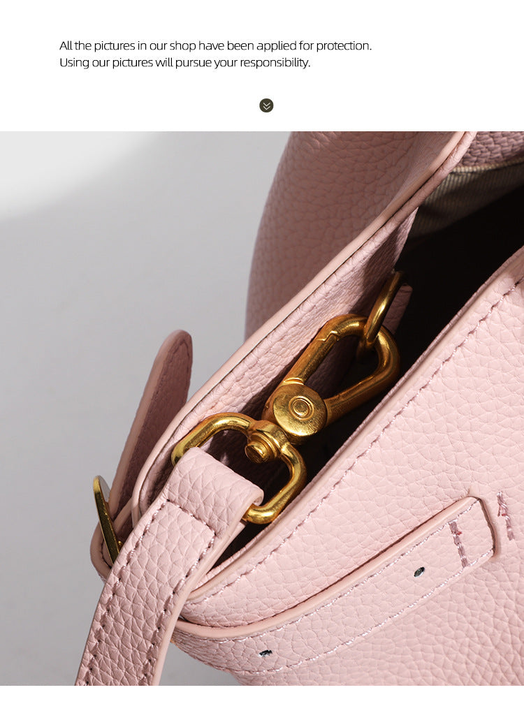 European and American Style Dumpling Handbag Fashion Women's Bag Single Shoulder Bag Versatile Stylish Crossbody Bag Large Capacity High-end Feel