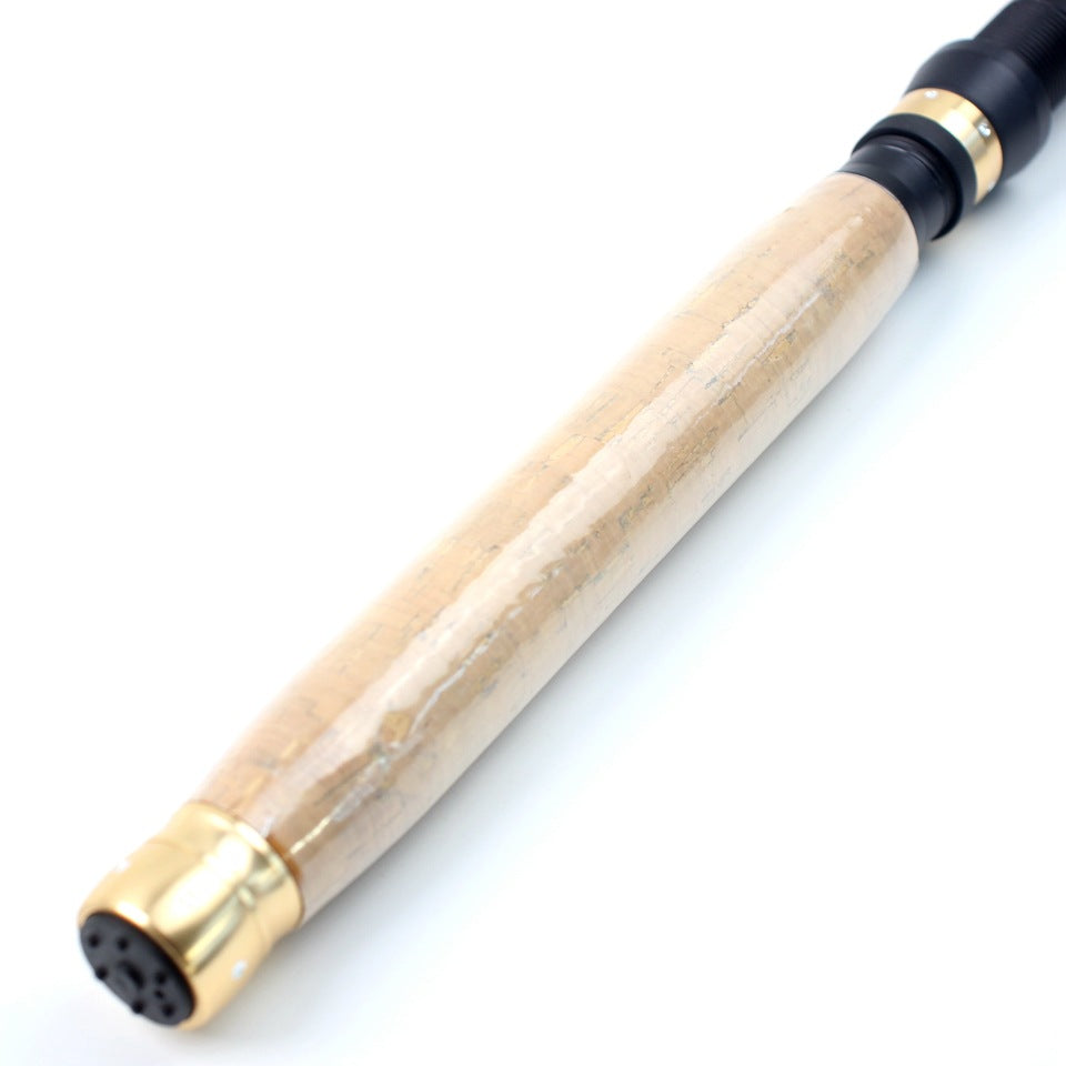 Manufacturer Wholesale Retractable Lure Rod Short Section Portable Small Sea Rod Wooden Handle Light Casting Rod Fishing Rod New Product