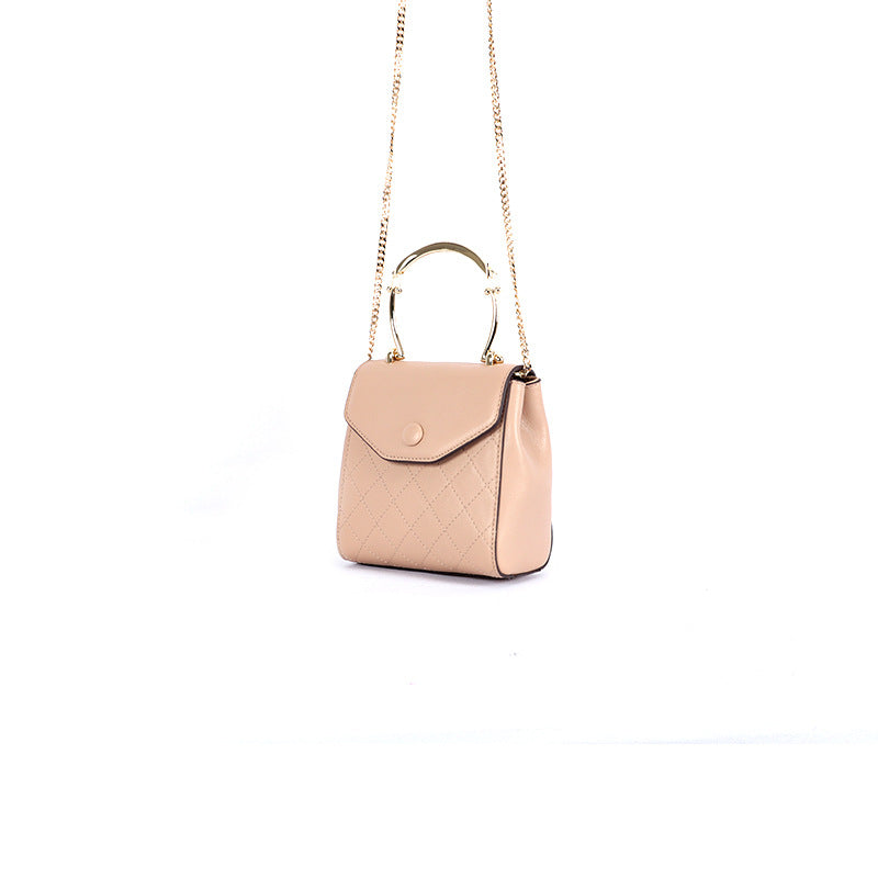 New Fashion Single Shoulder Bag for Women, Large Capacity Small Square Bag, Versatile Chain Handbag, Single Shoulder Crossbody Commuter Bag