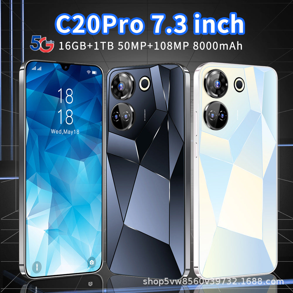 Spot Goods C20Pro7.3Inch Large Screen16+1T Large Memory All-in-One Smart Machine Factory Available