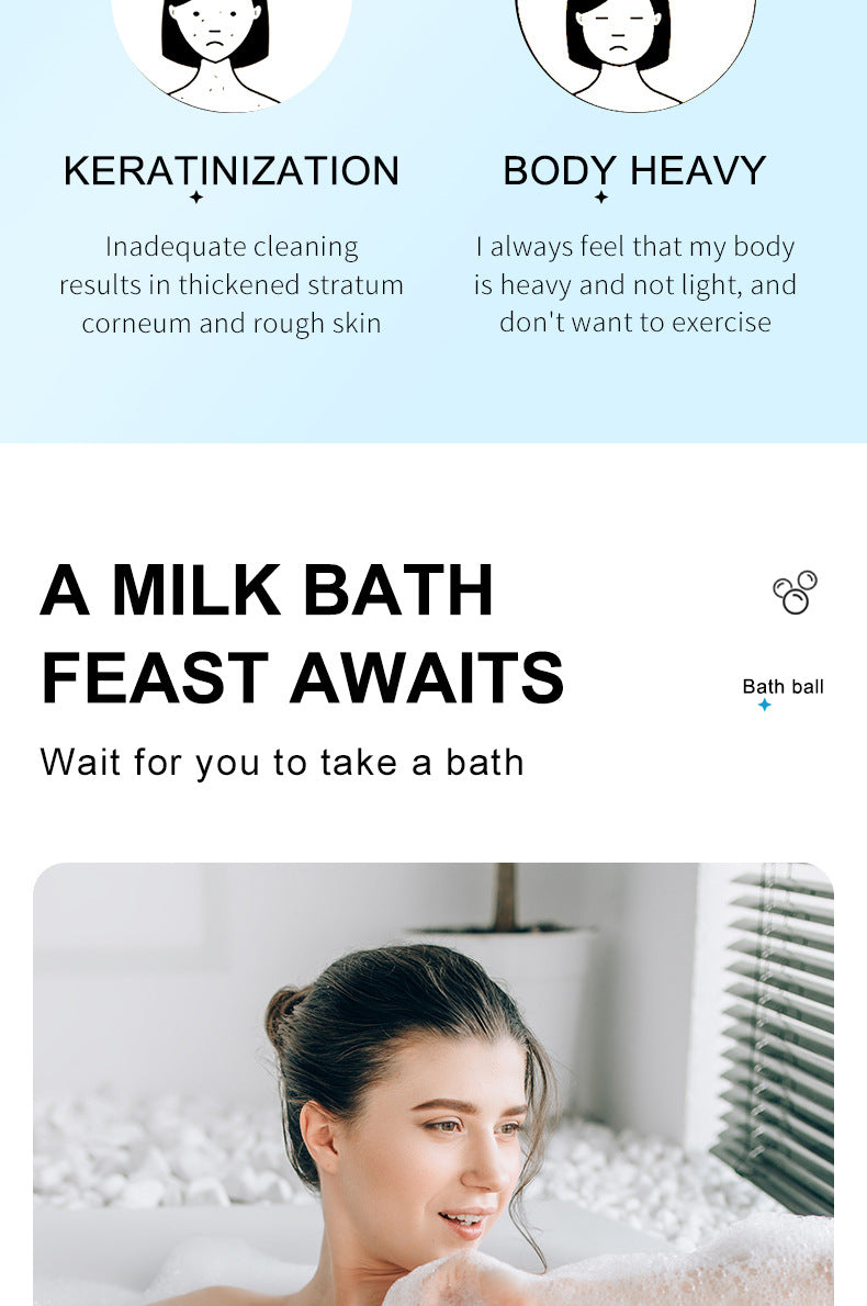 Full English Dried Flower Explosive Bath Salt Ball100gSADOER Clean Fragrance Bath Ball  Wholesale