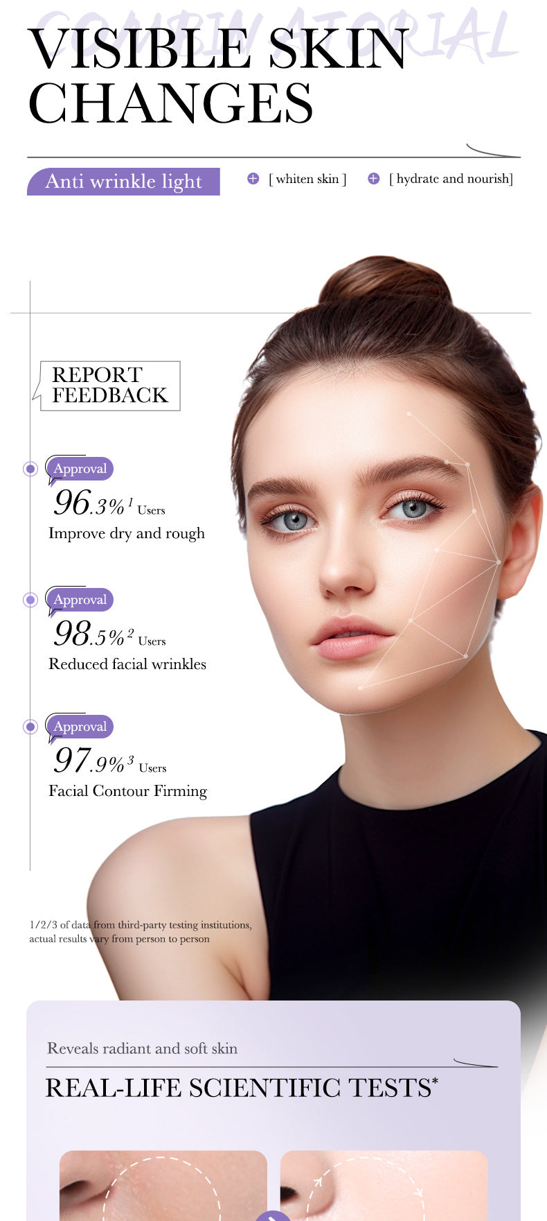 Full English Essence Three-Piece Set90ml BIOAOUA Hydrating and Moisturizing Skincare Set  Wholesale