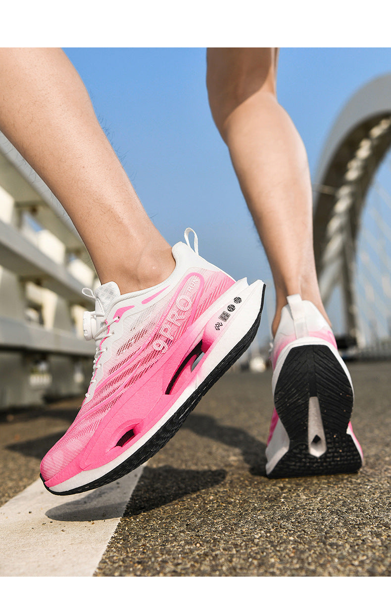 Red Rabbit9PRO New carbon plate running shoes for men and women, summer breathable professional racing sports shoes, ultra-light shock-absorbing running shoes