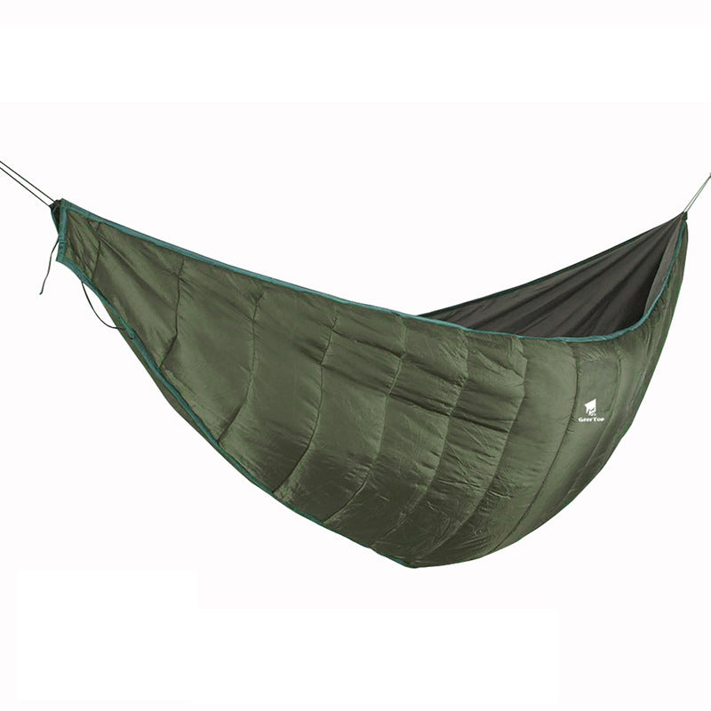 Large Space Outdoor Leisure Portable Winter Camping Hammock Sleeping Bag Cold-proof Lightweight Camping Hammock Warm Quilt