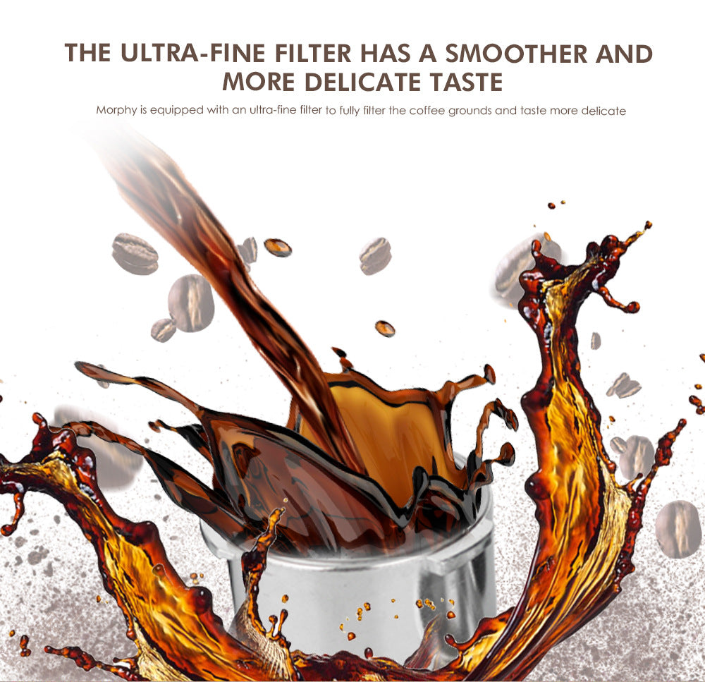 RAF Coffee Machine Household EU Plug Small Italian Semi-automatic Steam Milk Frother Integrated Coffee Pot