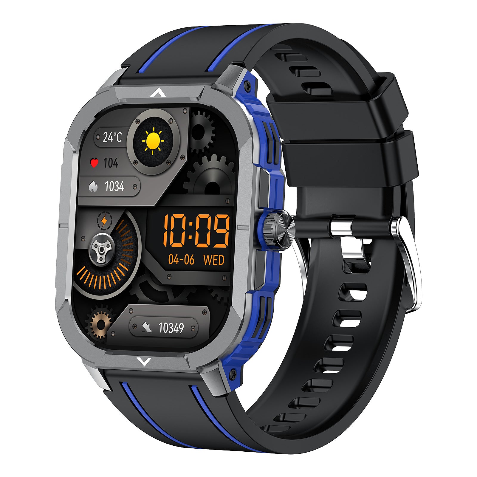 Private Model HK56Smart Watch Bluetooth Calling2.06AMOLED Outdoor Sports Screen Three-Proof Hot-Selling Sports Health