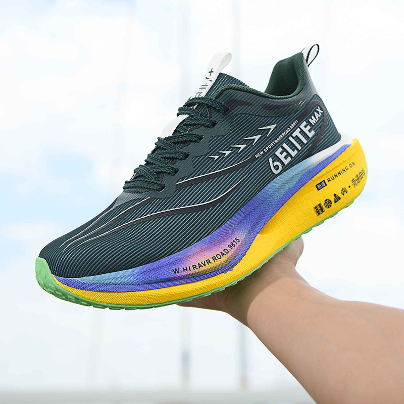 2025New model Feidian6pro Popcorn Carbon Plate Professional Racing Running Shoes Comfortable Breathable Unisex Sports Shoes