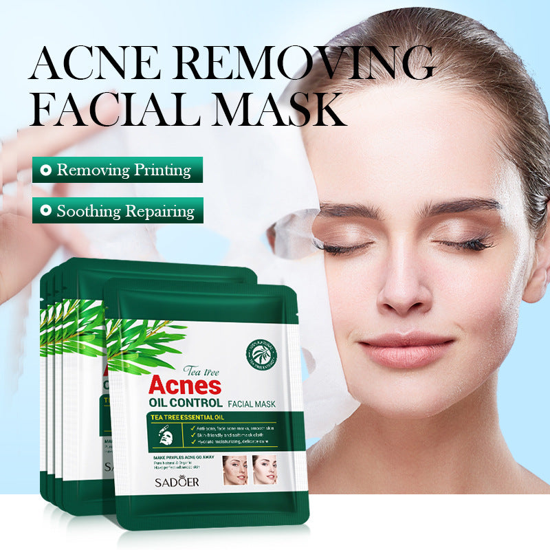 Full English Tea Tree Facial Mask25g SADOER Refreshing Moisturizing Tablets for  Wholesale