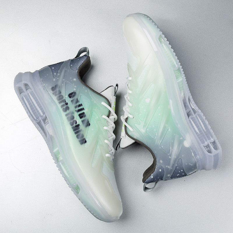 2025Summer New Fashion Luminous Trendy Shoes Casual Breathable Comfortable Men's Shoes Non-Slip Wear-Resistant Sports Running Shoes