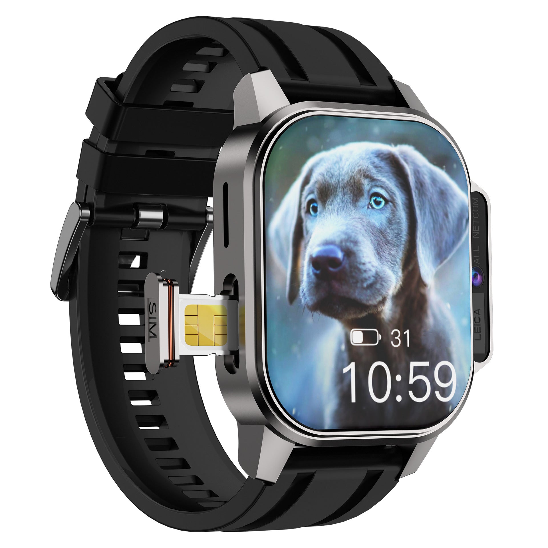 B22Smart Watch5G Plug-in Card Full Netcom Google Store APP Download Three-Proof Sports Camera Video Call