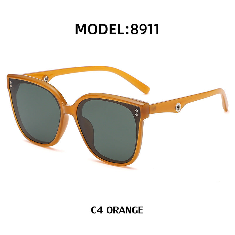 gm Same Style Korean Fashion TR90Polarized Sunglasses for Men and Women Anti-glare Square Frame Sunglasses Wholesale