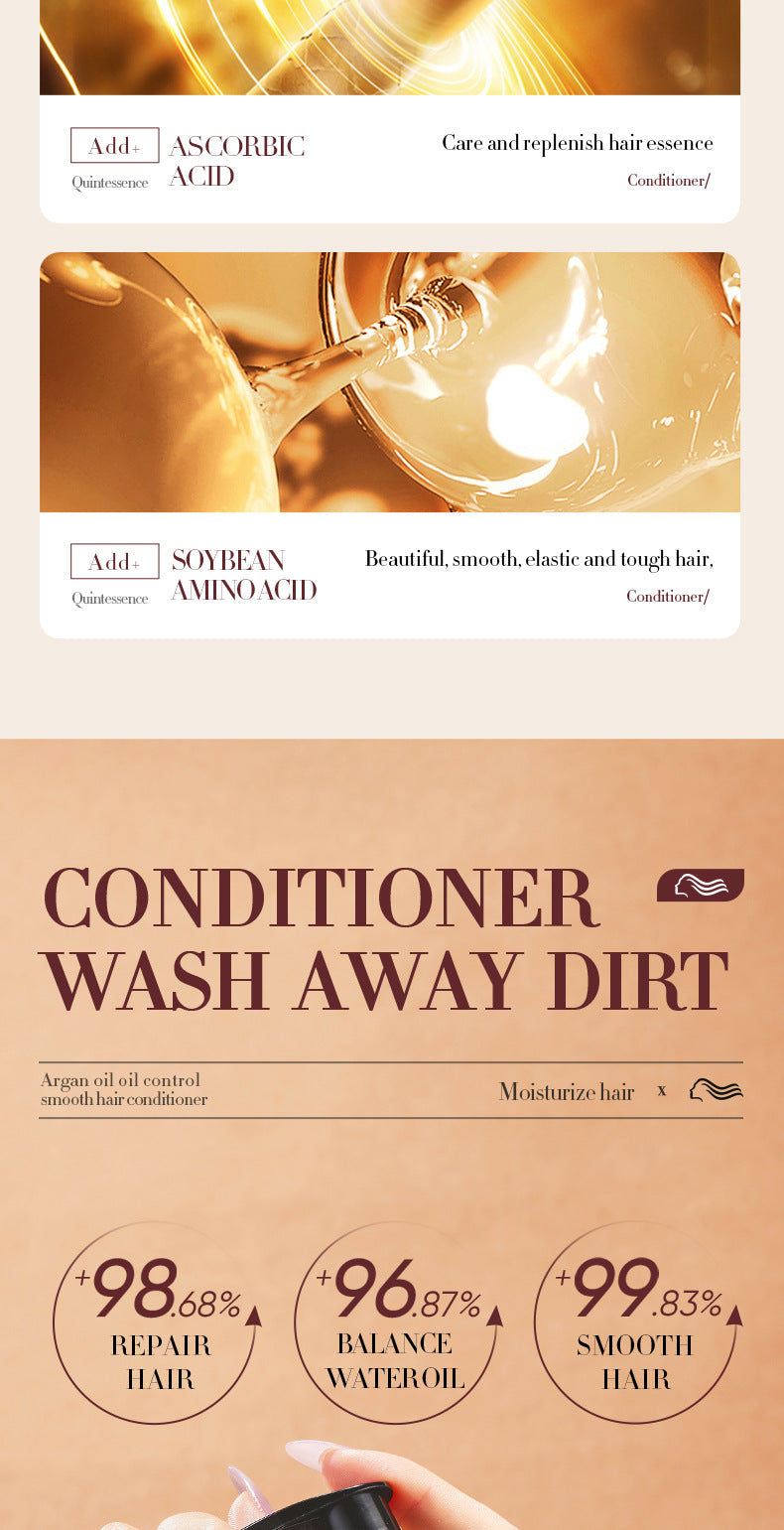 Nut Oil Conditioner SADOER Soft and Fluffy Large Capacity Laundry Care Cross-Border Wholesale