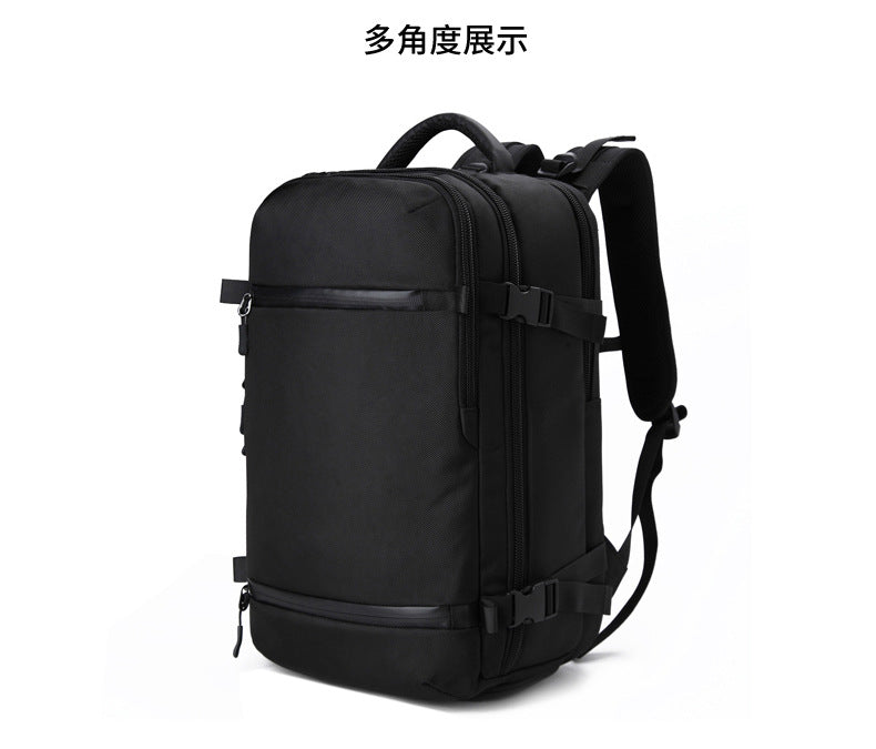 ozuko Men's Backpack Business Travel Computer Bag Outdoor Multifunctional Commuting Backpack Waterproof