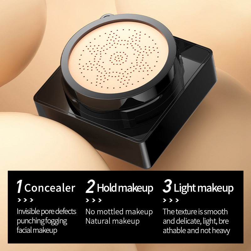 Makeup SADOER Vitamin C Mushroom Cushion Moisturizing Lightweight Breathable BB Wholesale Cross-Border Foreign Trade Frost