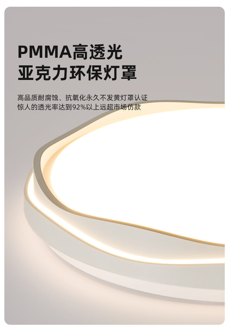 Minimalist Bedroom Light Modern Simple Elegant Round Eye Protection Ceiling Light2025New master bedroom room lamp study lamp