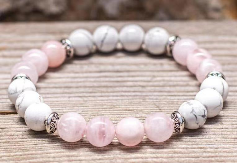 Tiger Eye Elastic Bracelet Adjustable Colorful Beaded Handmade Wrapped Bracelet Volcanic Double Row Woven Bracelet