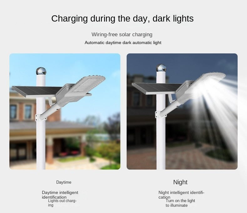 Solar Outdoor Light IP65 Waterproof Lighting Garden Light 300W500W1000W High Brightness LED Solar Street Light