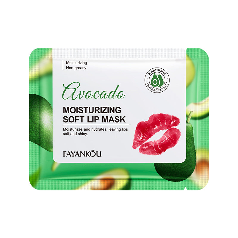 Plant and Fruit Lip Mask Series FAYANKOU Moisturizing Anti-Chap Hydrating Lip Patches Cross-Border Wholesale