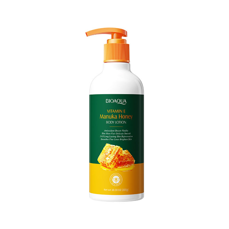 Vitamin E Body Lotion BIOAOUA Honey Hydrating Refreshing Moisturizing Body Lotion Cross-Border Wholesale