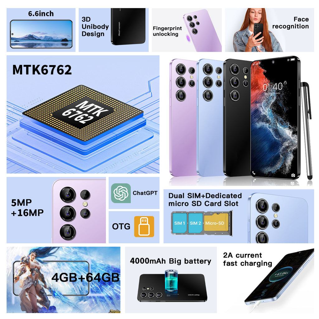 S25 E-commerce Android7.0inch smartphone16+1T AliExpress Factory In Stock(Popular)