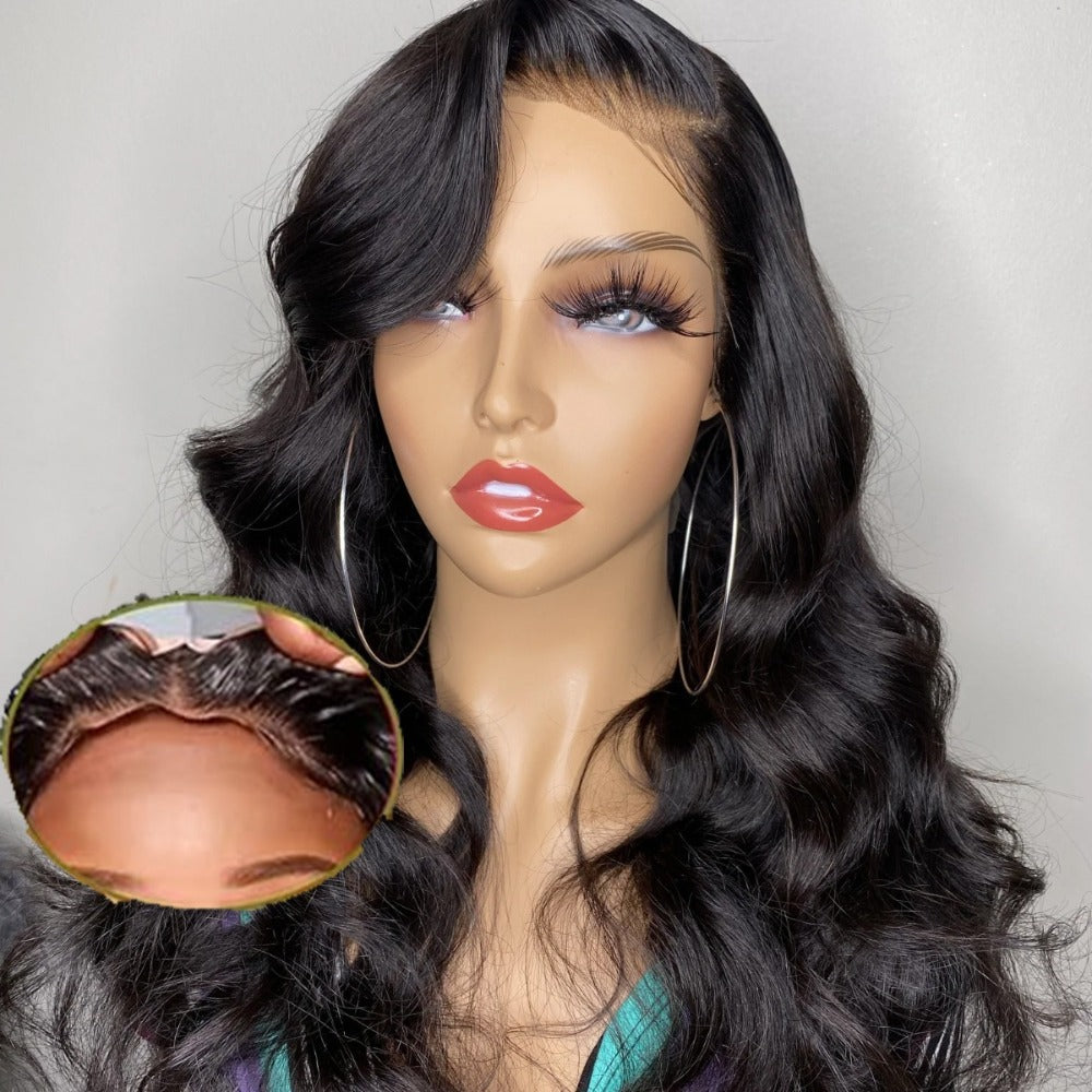 13*4 Lace Front Black Synthetic Hair Wig
