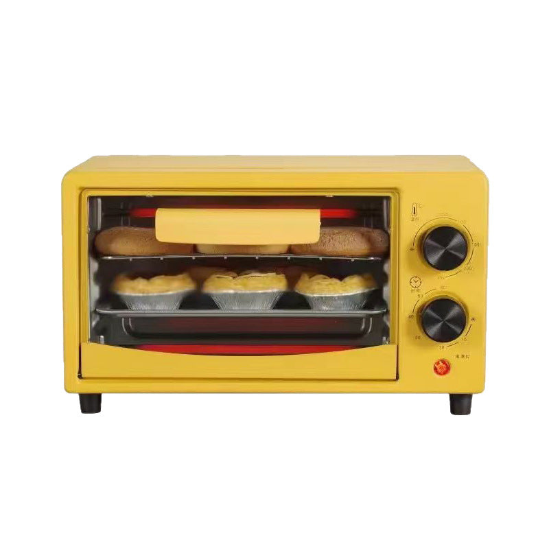 Little Yellow Duck Household Electric Oven Small Home Appliance Gift Wholesale Multifunctional Automatic Mini Steamer Oven12L Dropshipping Export D