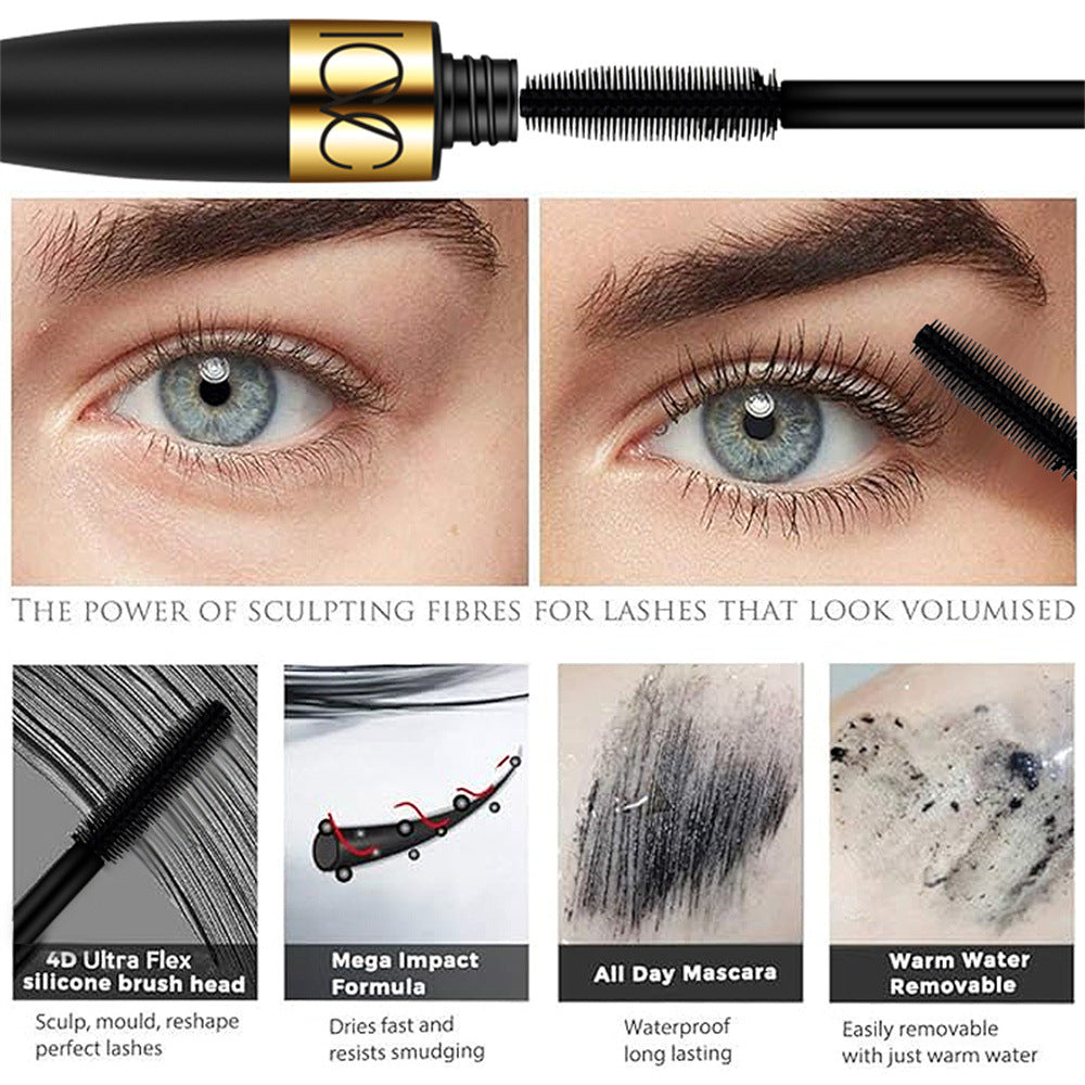 ICVC#1106Mascara curls, lengthens, thickens, smudge-proof, black, dense lashes