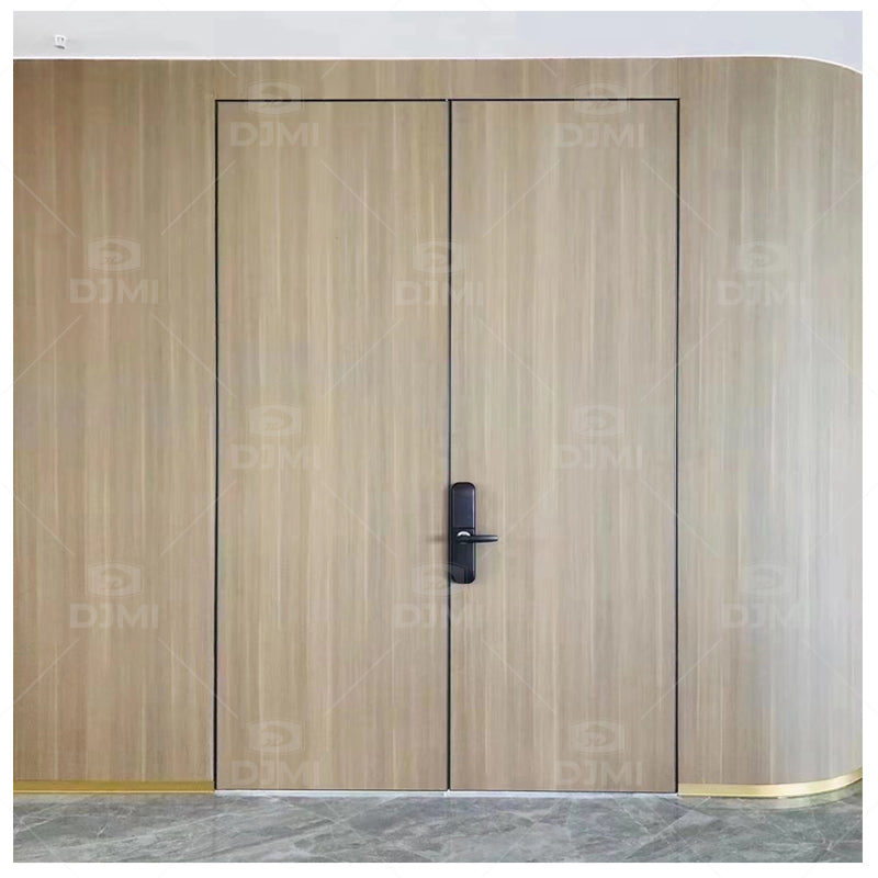 House Use New Design Wood Hidden Door Bedroom Office Invisible Door Wall Decoration Hidden Door