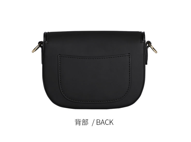 New Trendy Fashion Small Square Bag Niche Retro Underarm Bag Personality Stylish High-Quality Simple Crossbody Bag