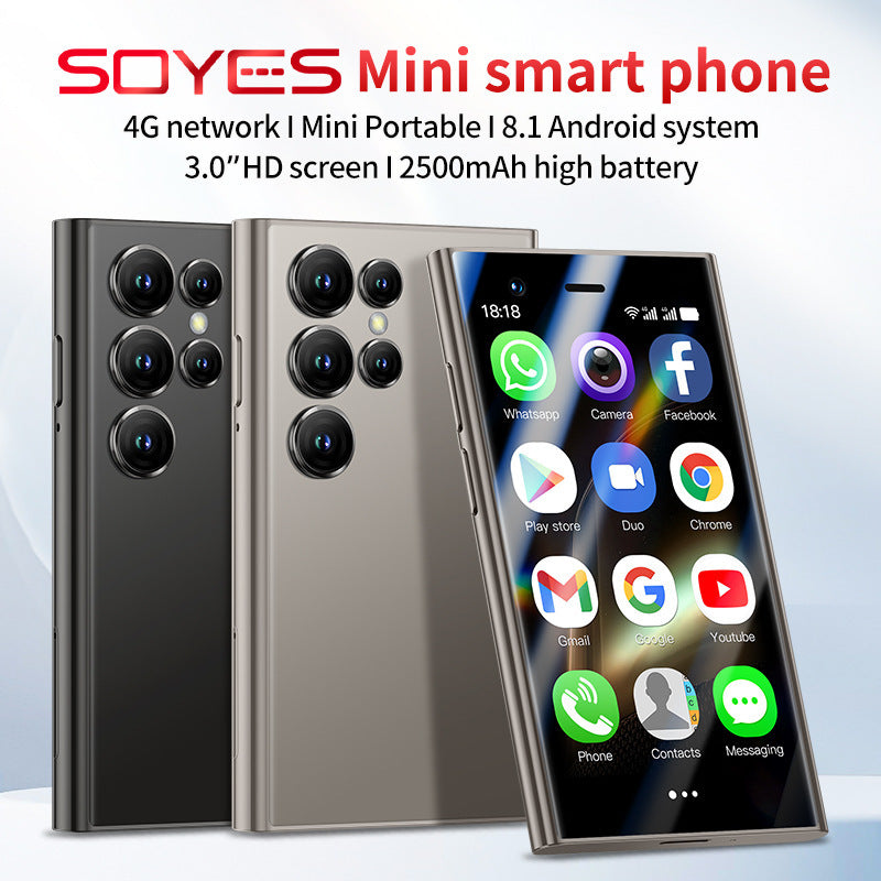 S24promax Mini Smartphone Full Network Compatible4G Ultra-small Pocket Android Quad-core