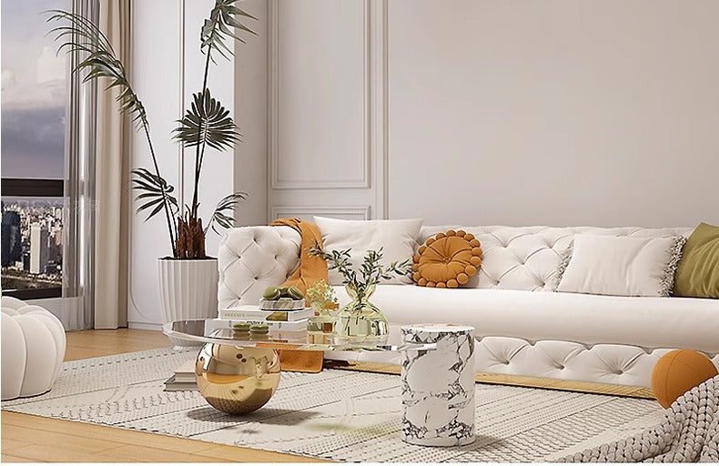 Living Room Main Light2025New Modern Simple Flower Cream Style Ceiling Light Zhongshan Lighting Full House Package