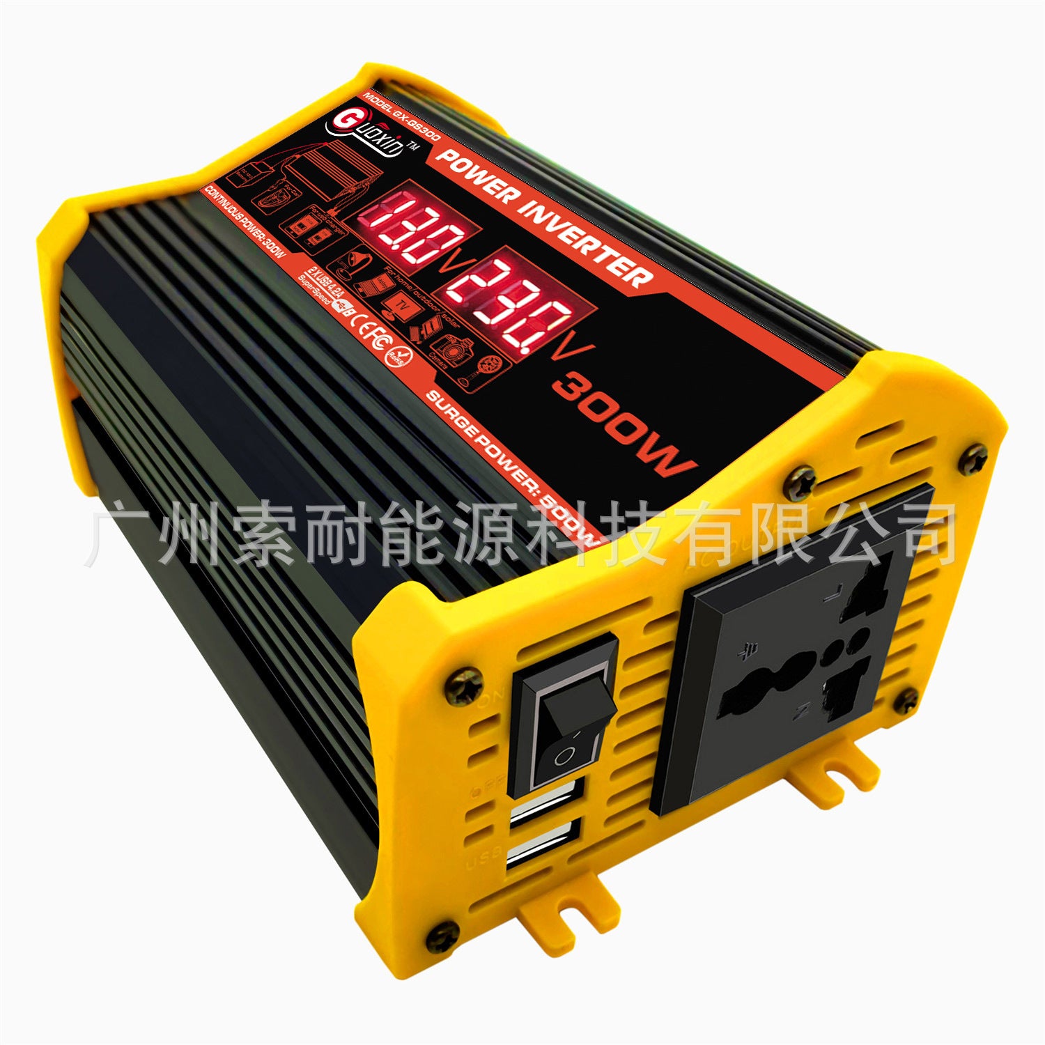 Factory undertakes customization ID Custom Design and Production Processed Bestselling Car Inverter12V Turn110V220V