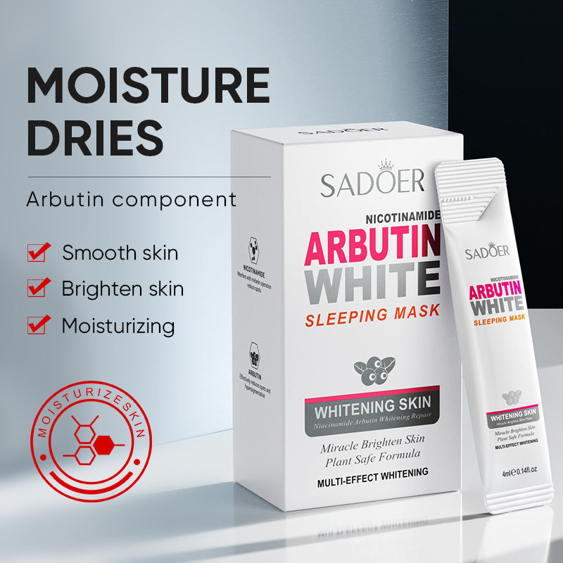 Full English Niacinamide Arbutin Set SADOER Whitening, hydrating, and moisturizing skincare products  wholesale