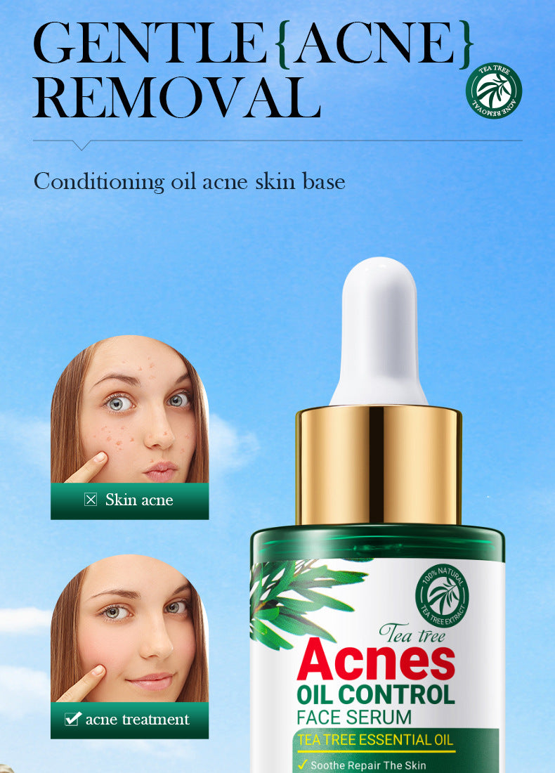 Tea Tree Essence30ml SADOER Moisturizing and refreshing cross-border foreign trade wholesale