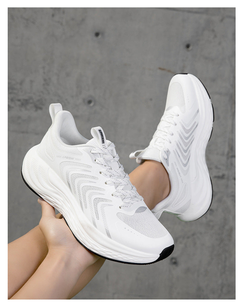 2025New Men's Shoes Lightweight Running Soft Sole Breathable Non-Slip Odor-Resistant Men's Mesh Outdoor Casual Shoes Sports Shoes