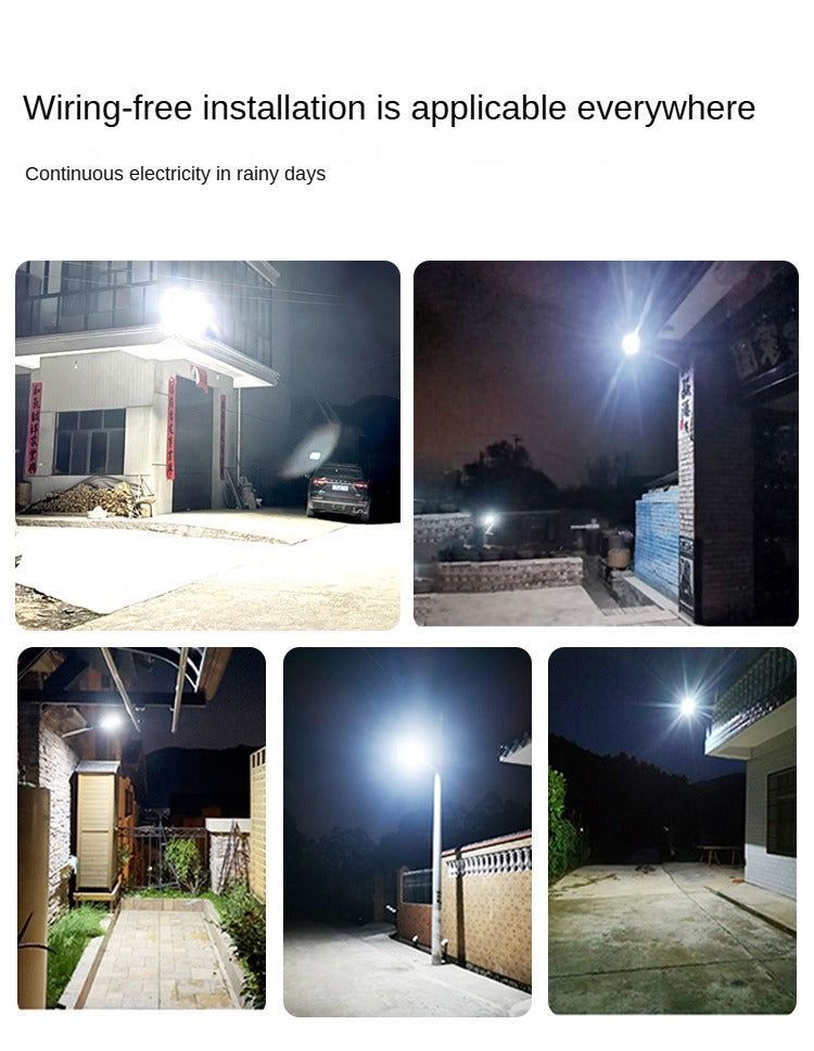 Outdoor Waterproof Ip65 Integrated Human Body Induction Engineering Solar Street Light