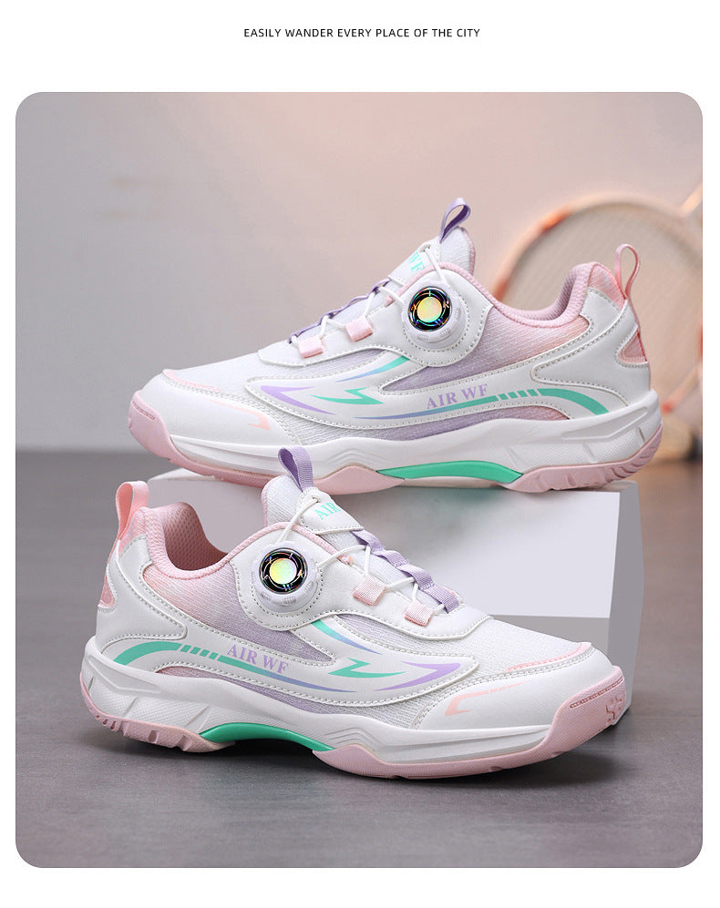 Children's Badminton Shoes New Table Tennis Breathable Soft Sole Lightweight Non-Slip Professional Competition Training Boys' Sports Shoes