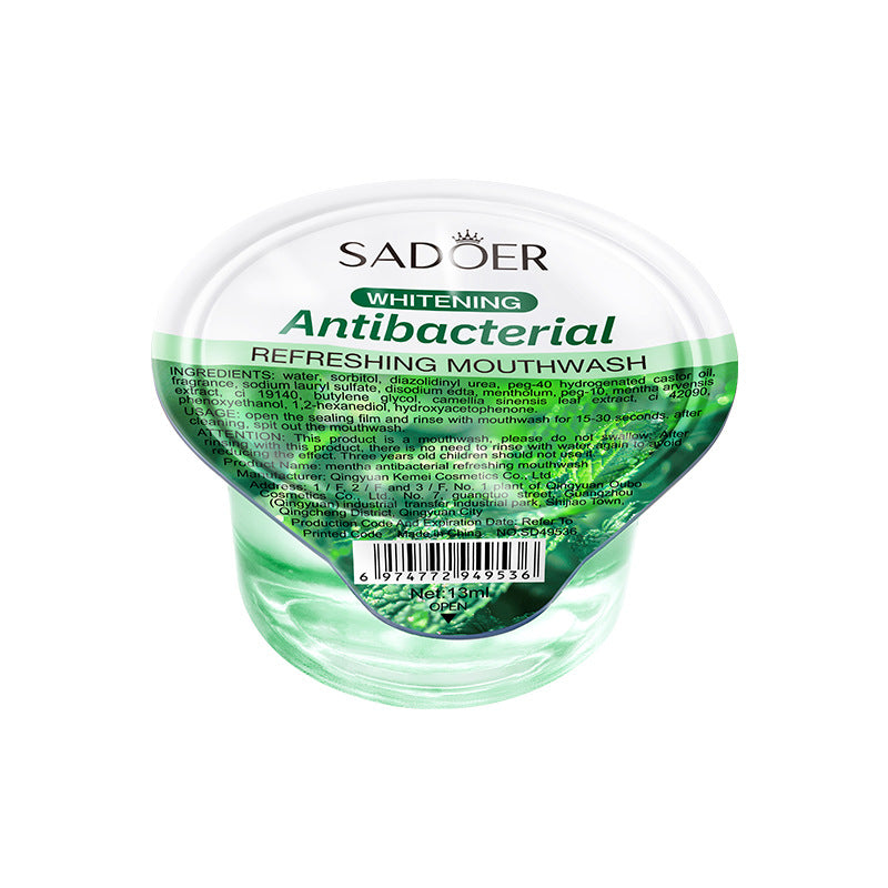 Mint Antibacterial Refreshing Mouthwash13mlSADOER Nude Cleaning Mouthwash Cross-Border Wholesale